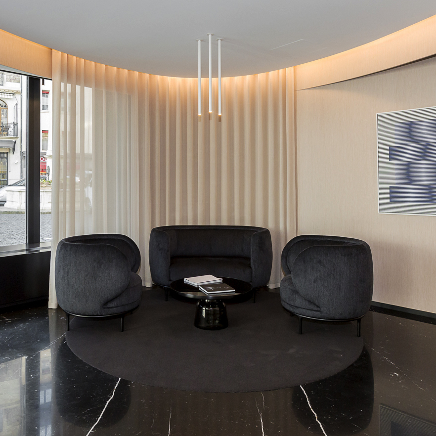 Détail du projet — mobilier du salon