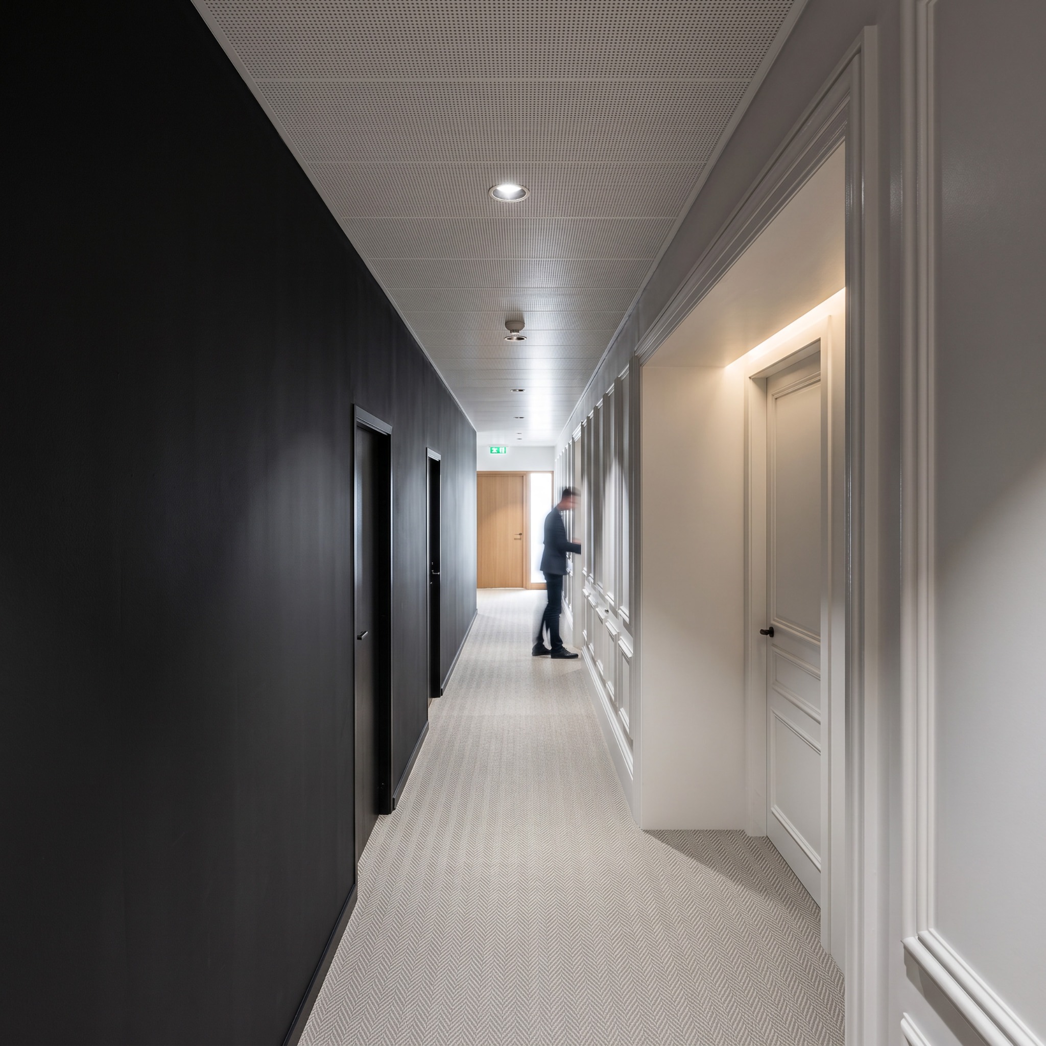 Maison de vente aux enchères à Genève — détail architectural 2