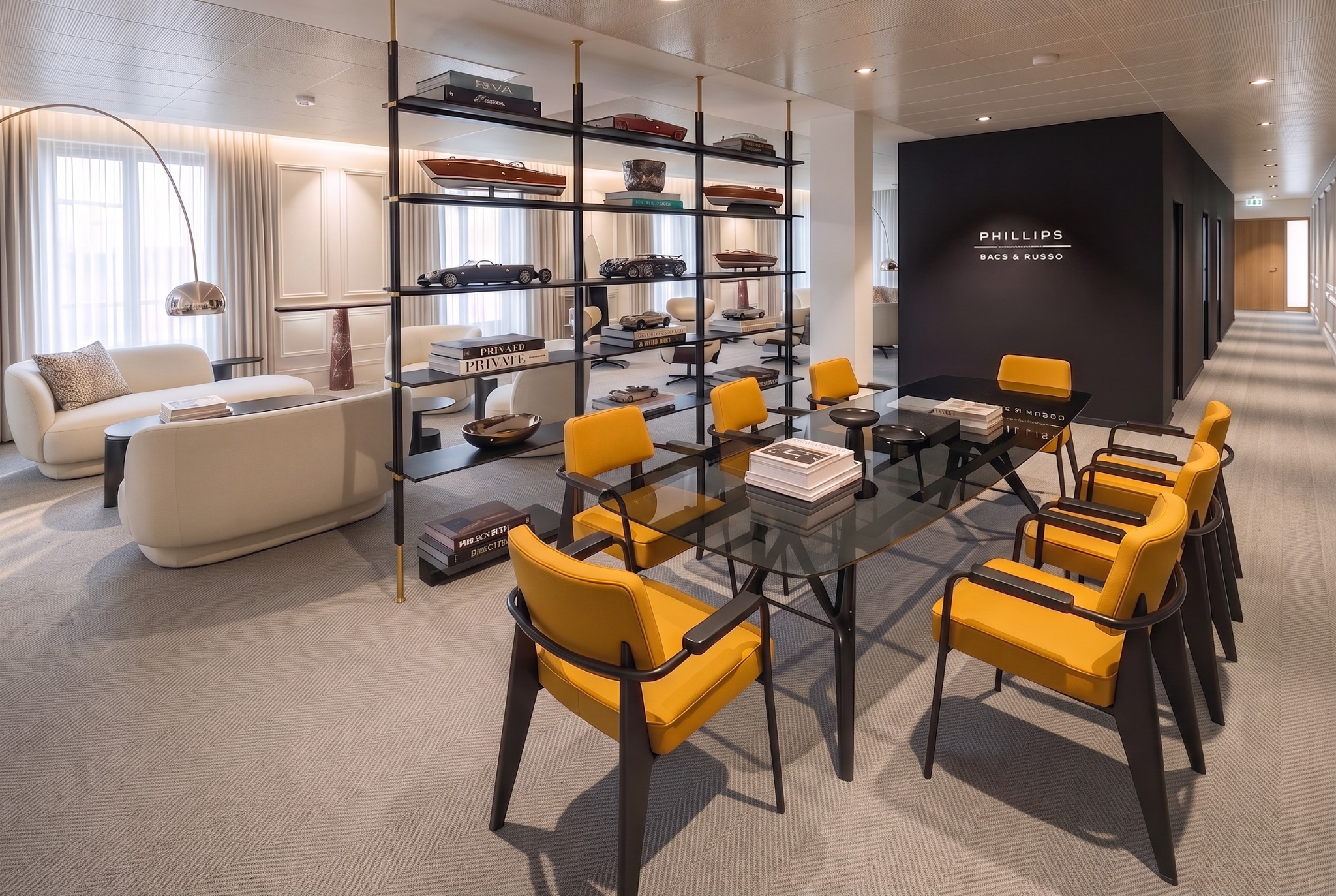 Maison de vente aux enchères — salons privés à Genève